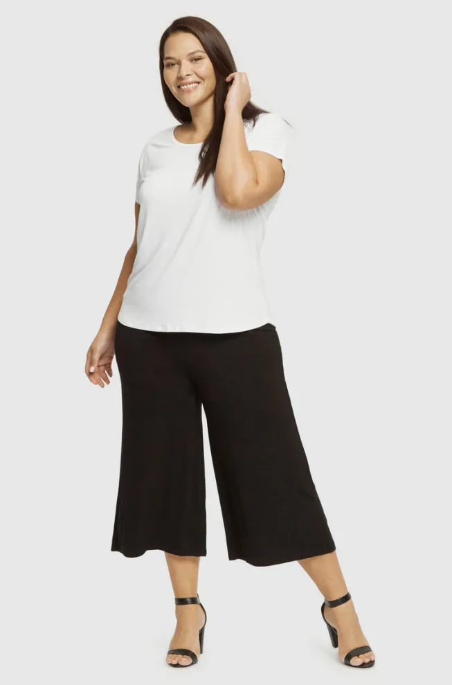 Bamboo Culottes - Black