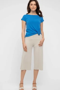 Bamboo Culottes - Bone