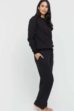 Bamboo Essential Trackpant - Black
