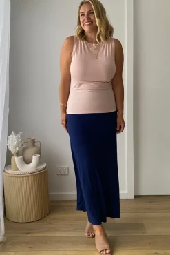 Bamboo Shell Top - Pale Pink