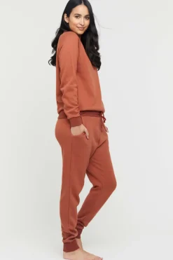 Bamboo Slouch Trackpant - Spice