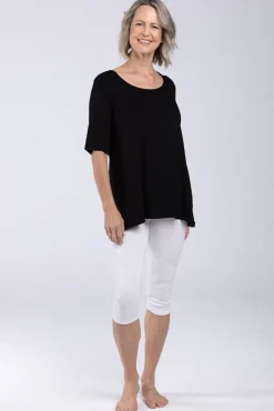 Carter Tunic Top - Black