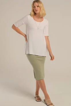 Carter Tunic Top - White