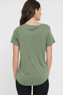 Classic Scoop Neck - Gum Leaf
