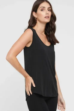 Classic Scoop Tank - Black