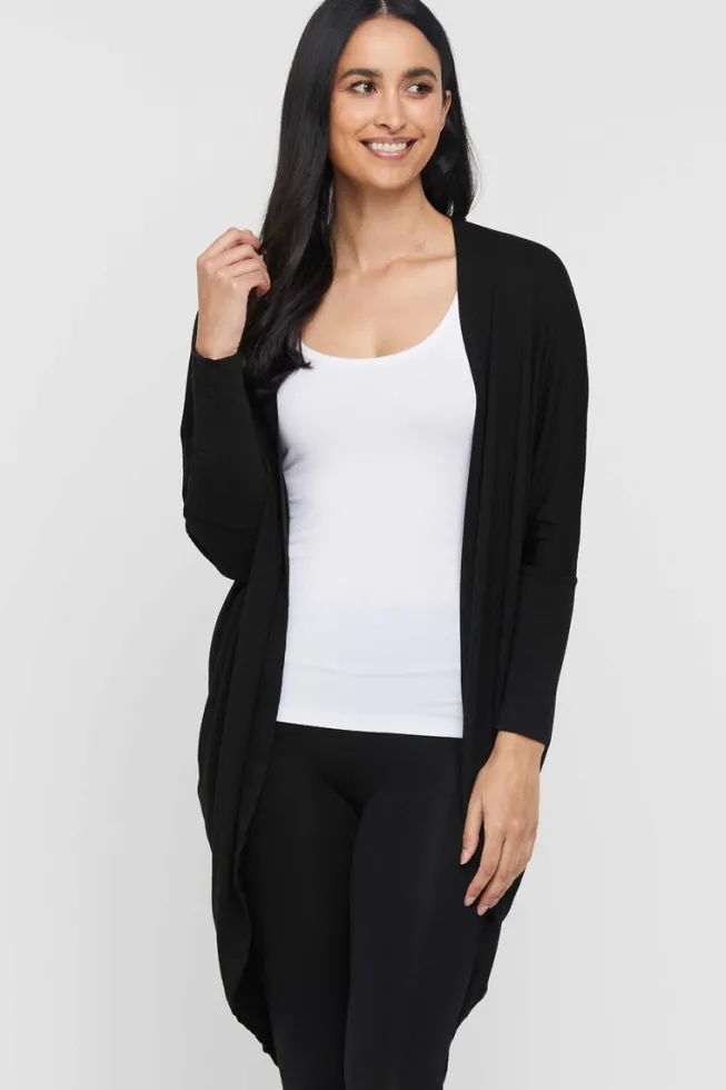 Cocoon Cardigan - Black
