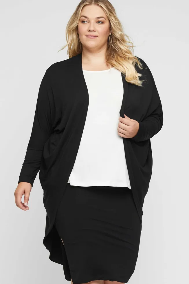 Cocoon Cardigan - Black