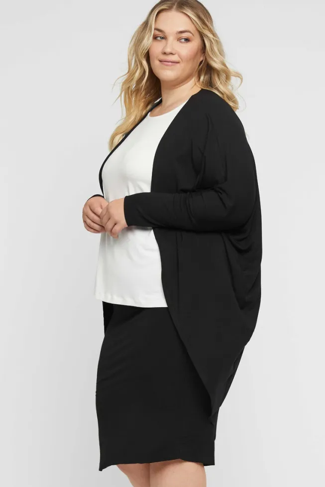 Cocoon Cardigan - Black