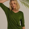 Dolman Sleeve Top - Garden