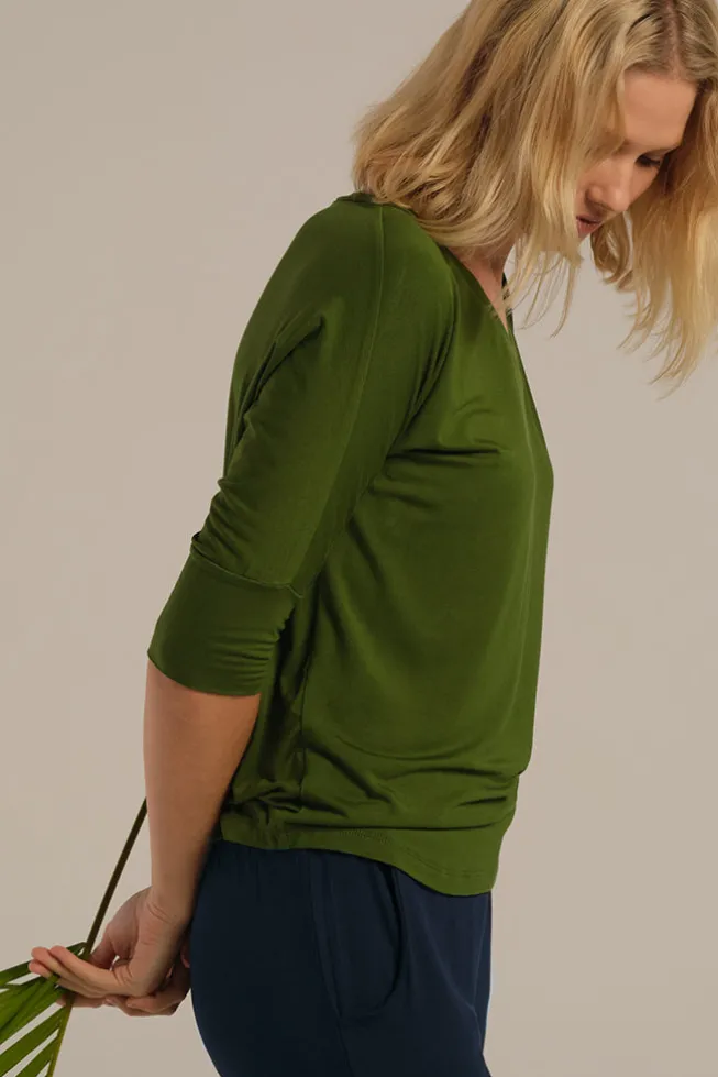 Dolman Sleeve Top - Garden
