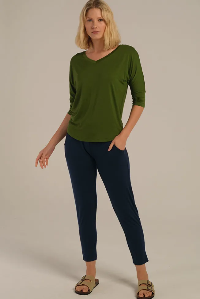 Dolman Sleeve Top - Garden