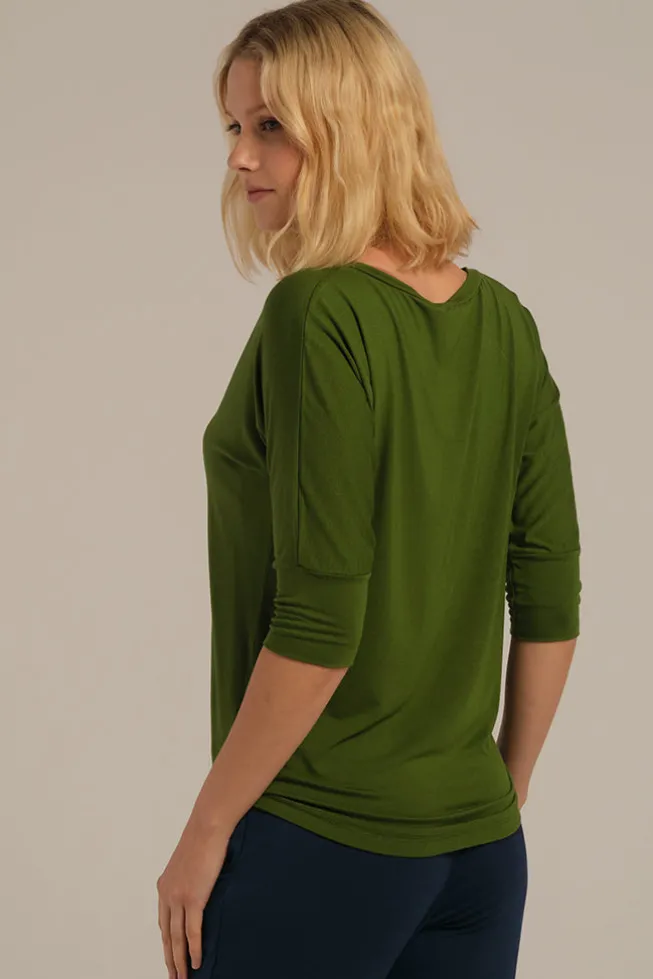 Dolman Sleeve Top - Garden
