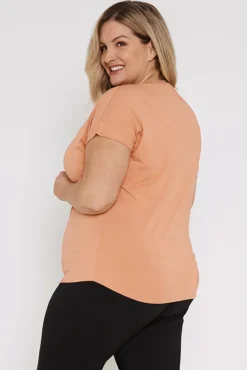 Eadie Top - Apricot
