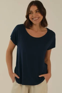 Eadie Top - Dark Navy