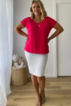 Eadie Top - Magenta