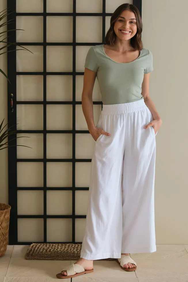 Essential Scoop Tee - Sage