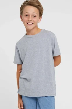 Junior Lounge Tee - Silver