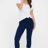 3/4 Leggings - Navy
