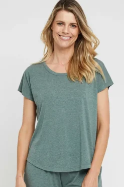 Lounge Tee - Moss Green