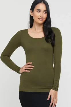 L/S Layering Top - Dark Olive