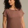 Pia Bamboo Tee - Mousse