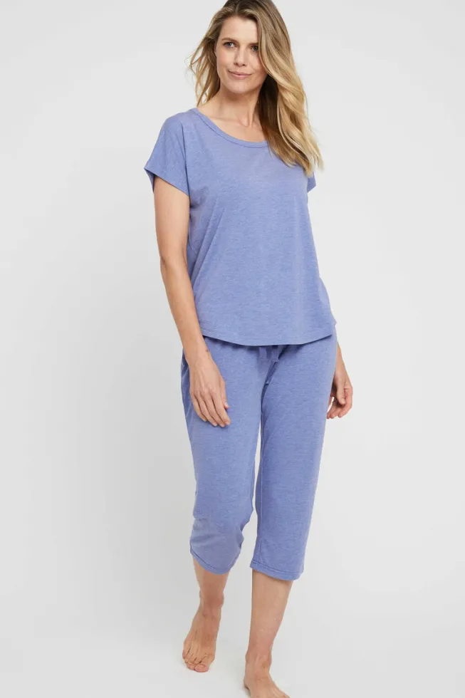 3/4 PJ Pant - Lavender