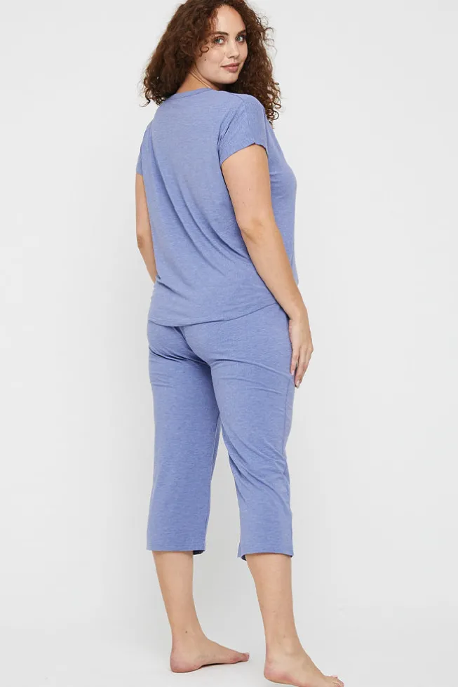 3/4 PJ Pant - Lavender