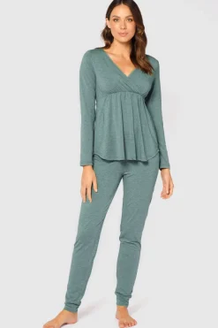 PJ Slouch Pant - Moss Green