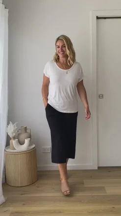 Pocket Culottes - Black