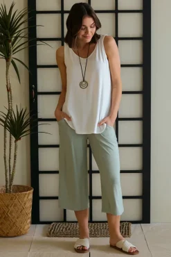 Pocket Culottes - Sage