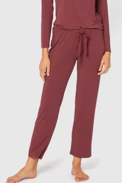Relax PJ Pants - Burgundy