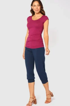Summer Slouch Pant - Navy