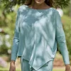 Terry Relax Boatneck - Aquamarine