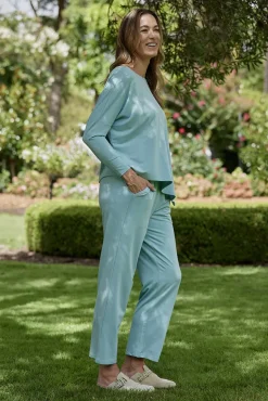 Terry Relax Boatneck - Aquamarine