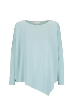 Terry Relax Boatneck - Aquamarine