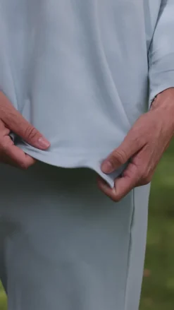 Terry Relax Boatneck - Aquamarine