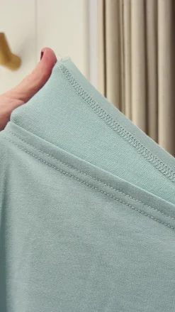 Terry Relax Boatneck - Aquamarine