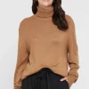 Turtleneck Knit - Camel
