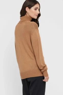 Turtleneck Knit - Camel