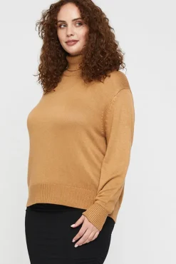 Turtleneck Knit - Camel