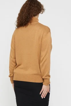 Turtleneck Knit - Camel
