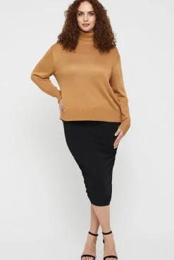 Turtleneck Knit - Camel