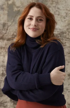 Turtleneck Knit - Ink