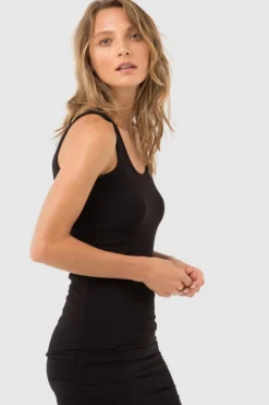 Vest Top - Black