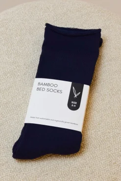Women's Bamboo Bed Socks - Navy
